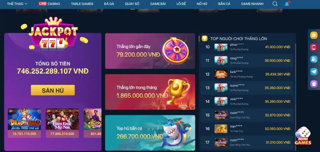 Cơ hội thắng Jackpot lớn tại F186